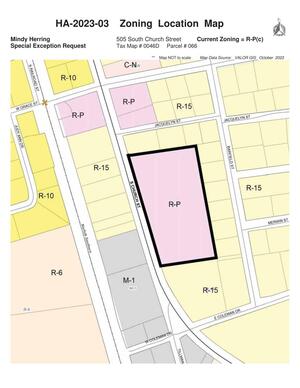 [Zoning Location Map]