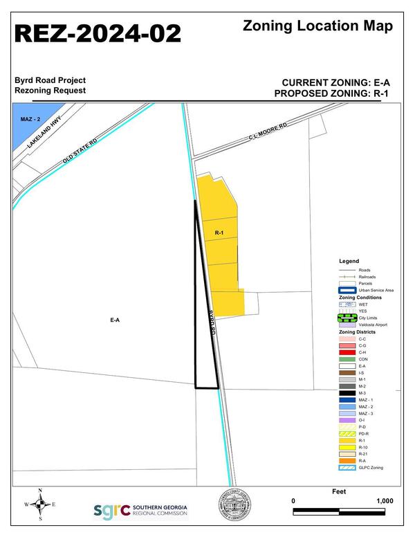 Zoning Location Map