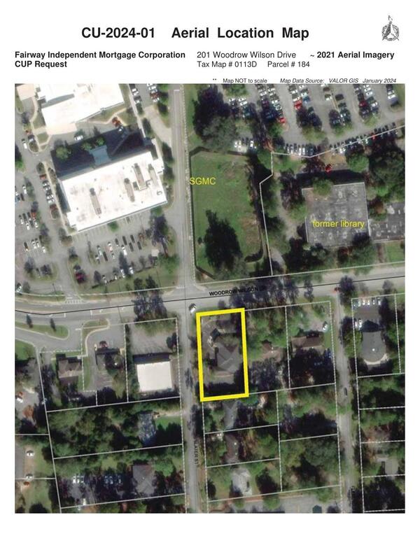CU-2024-01 Aerial Location Map