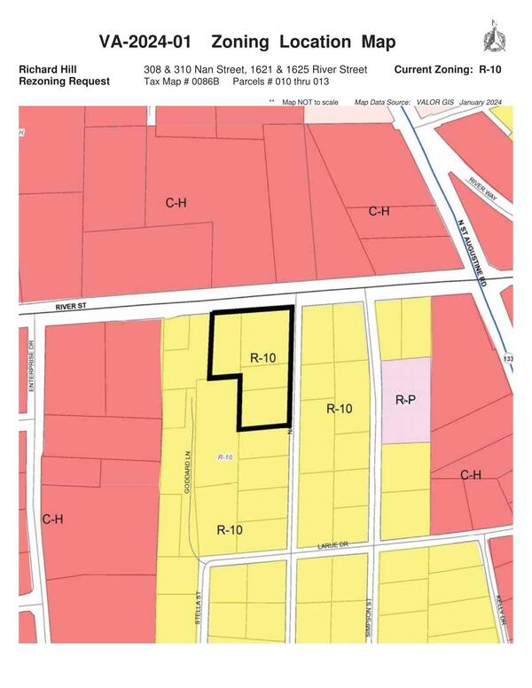 VA-2024-01 Zoning Location Map
