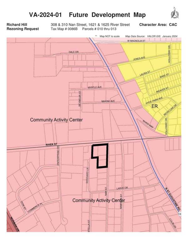 VA-2024-01 Future Development Map