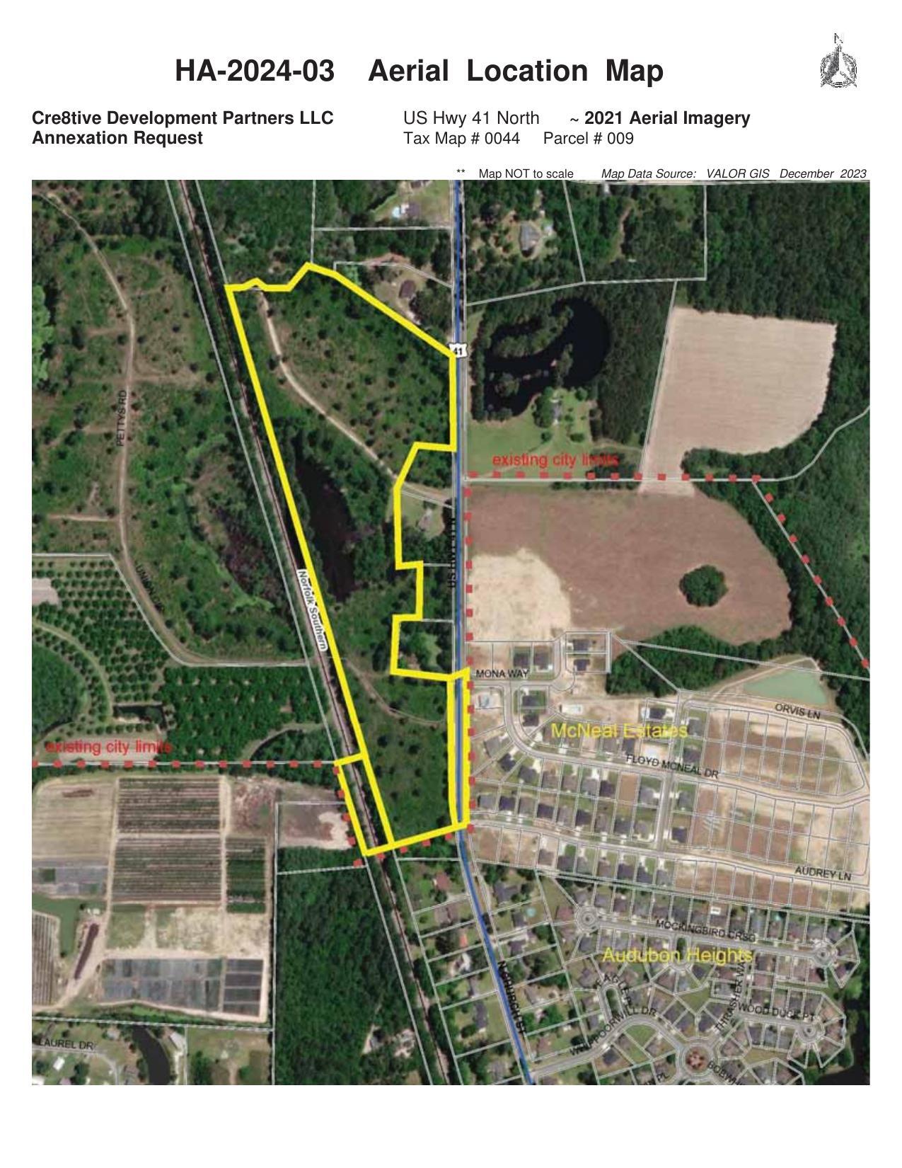 HA-2024-03 Aerial Location Map