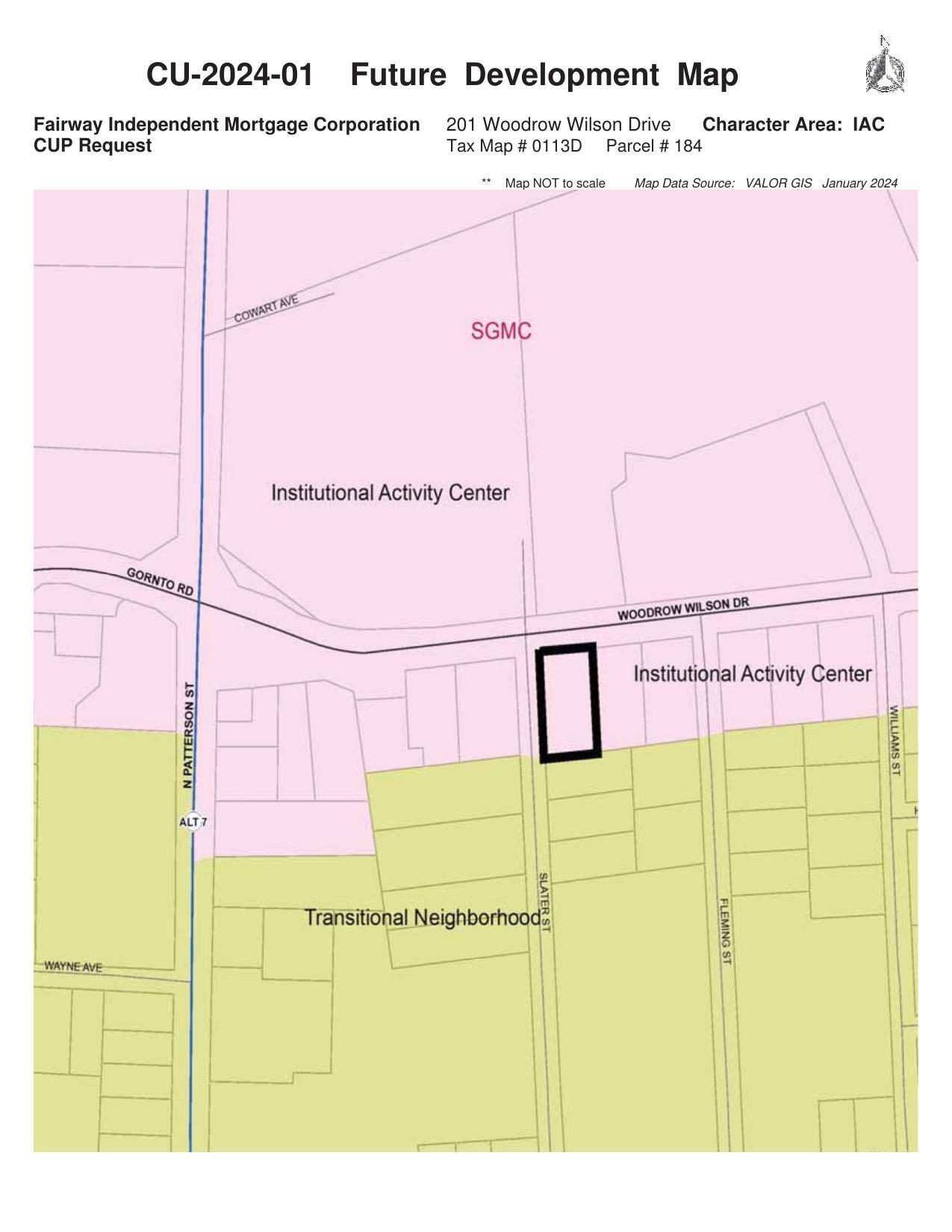 CU-2024-01 Future Development Map