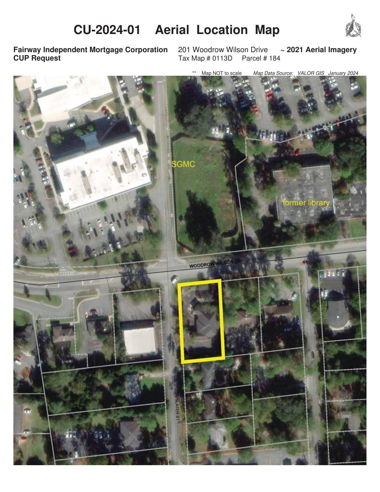 CU-2024-01 Aerial Location Map