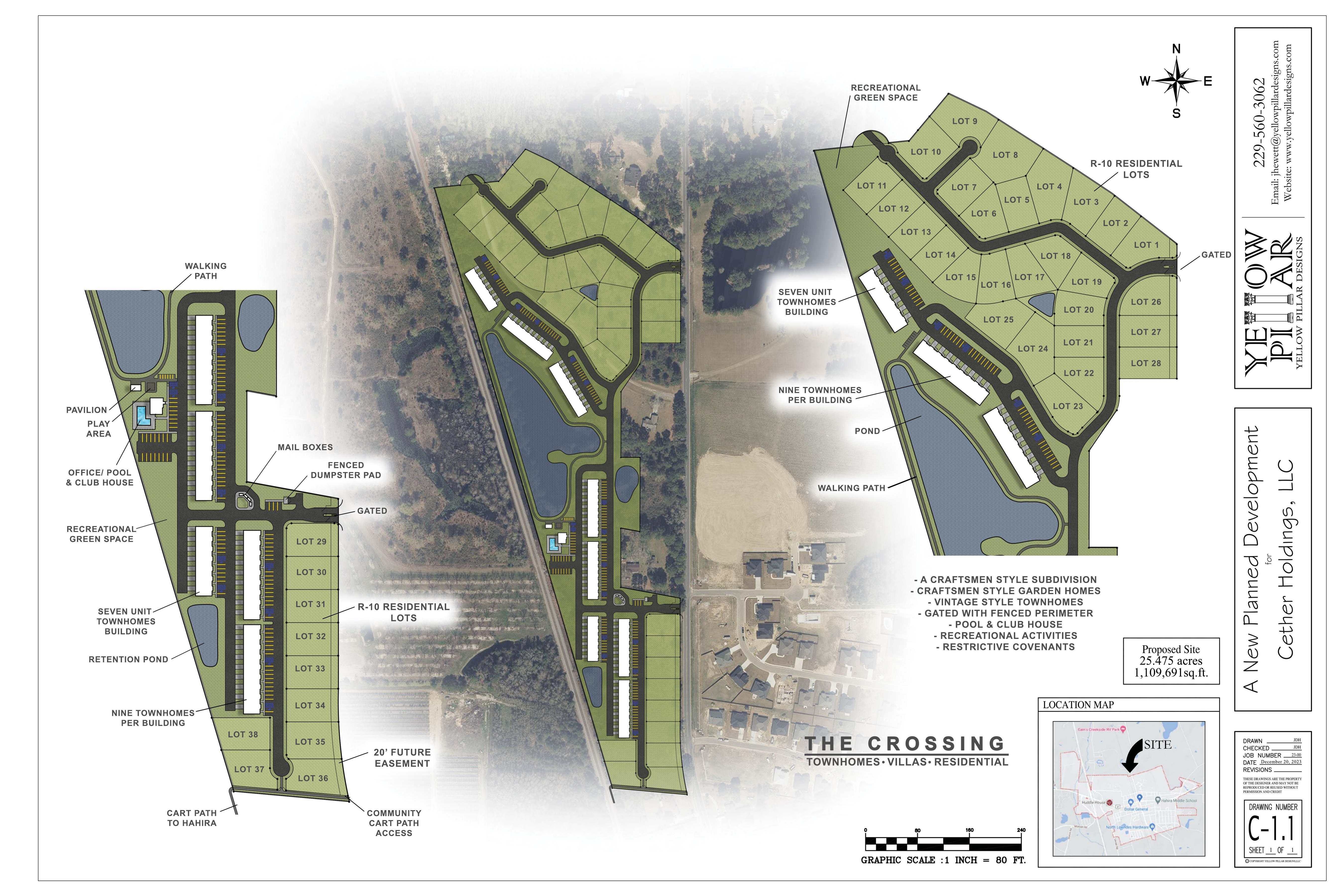 The Crossing: Townhomes, Villas, Residential