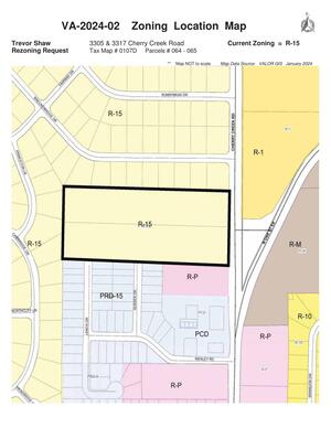 [Zoning Location Map]