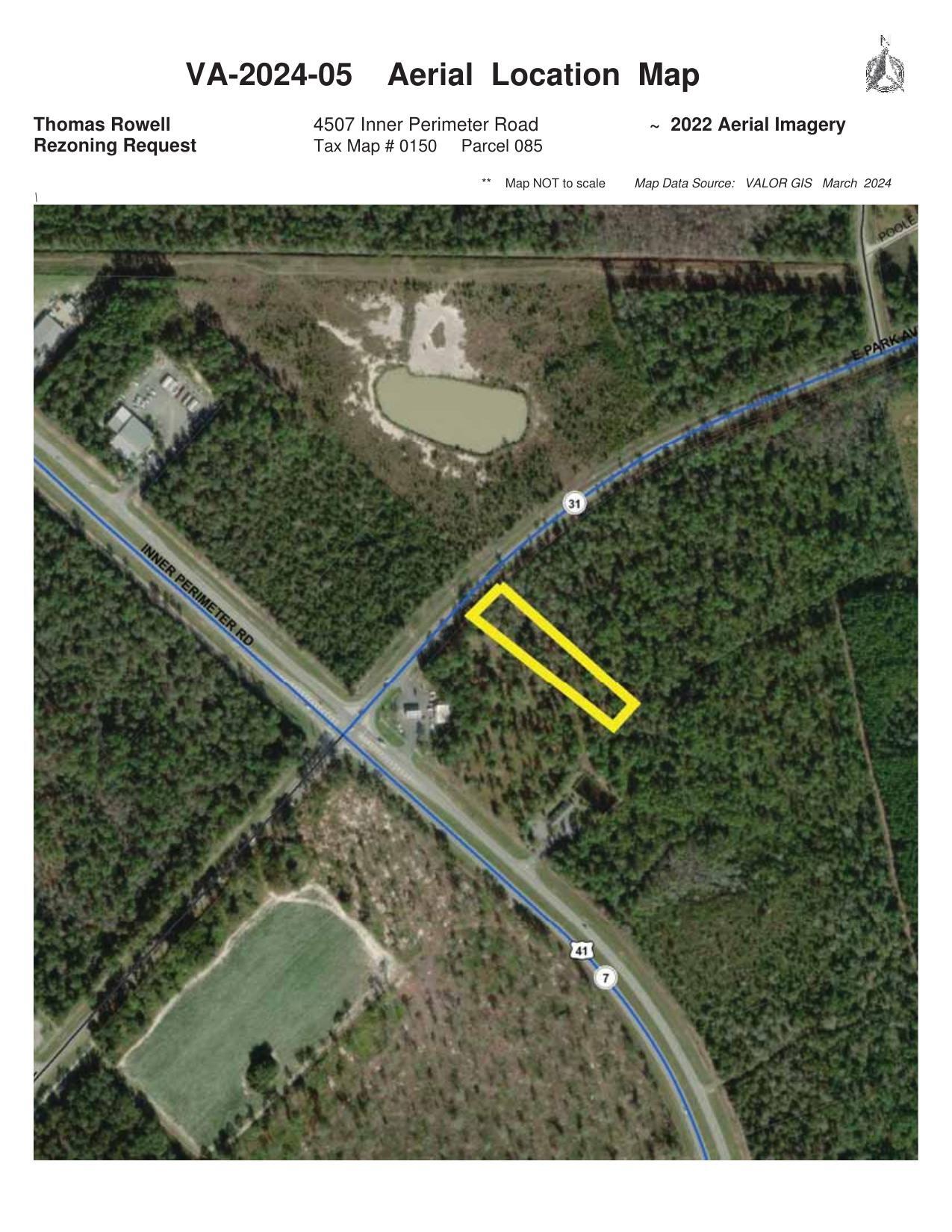 Aerial Location Map