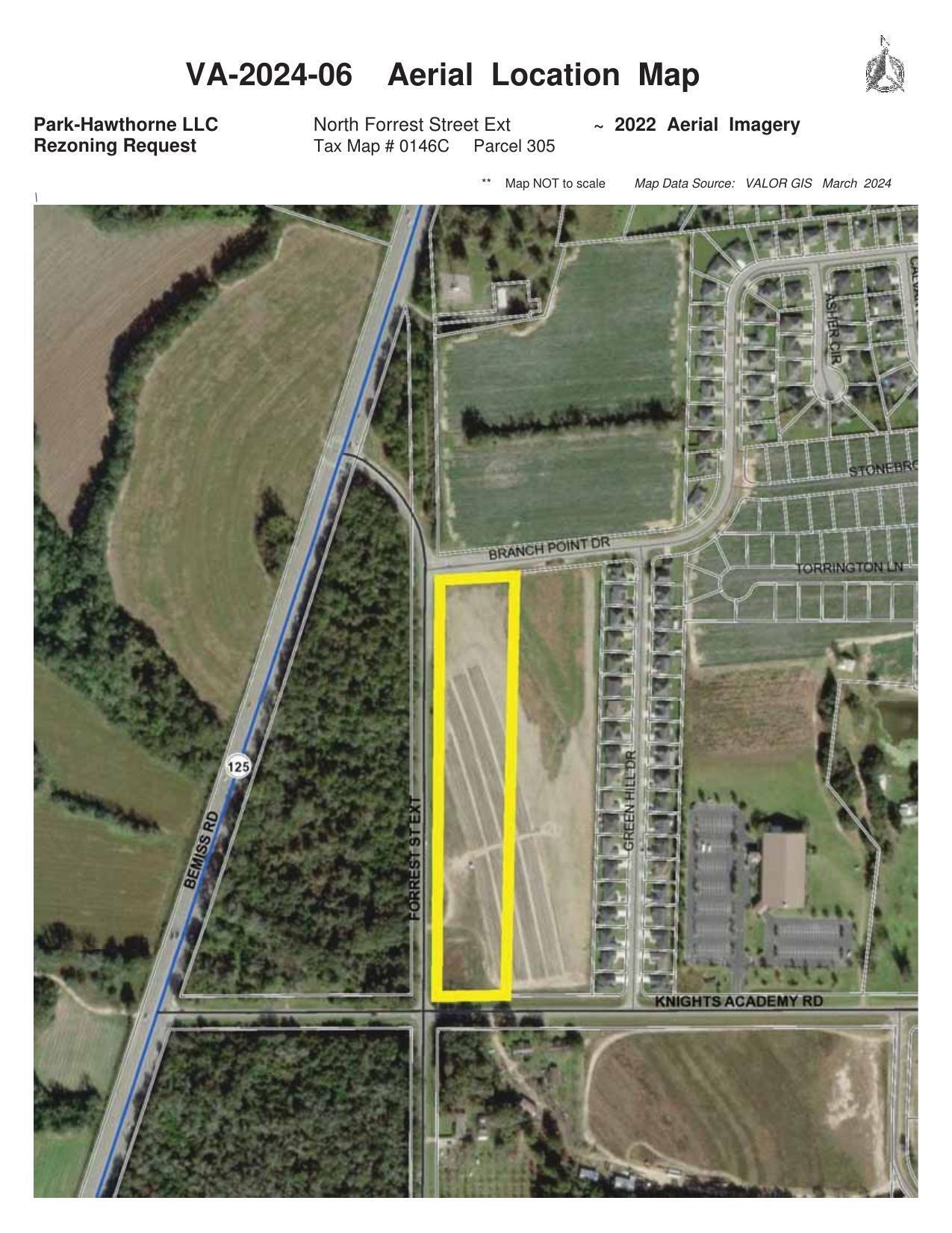 Aerial Location Map