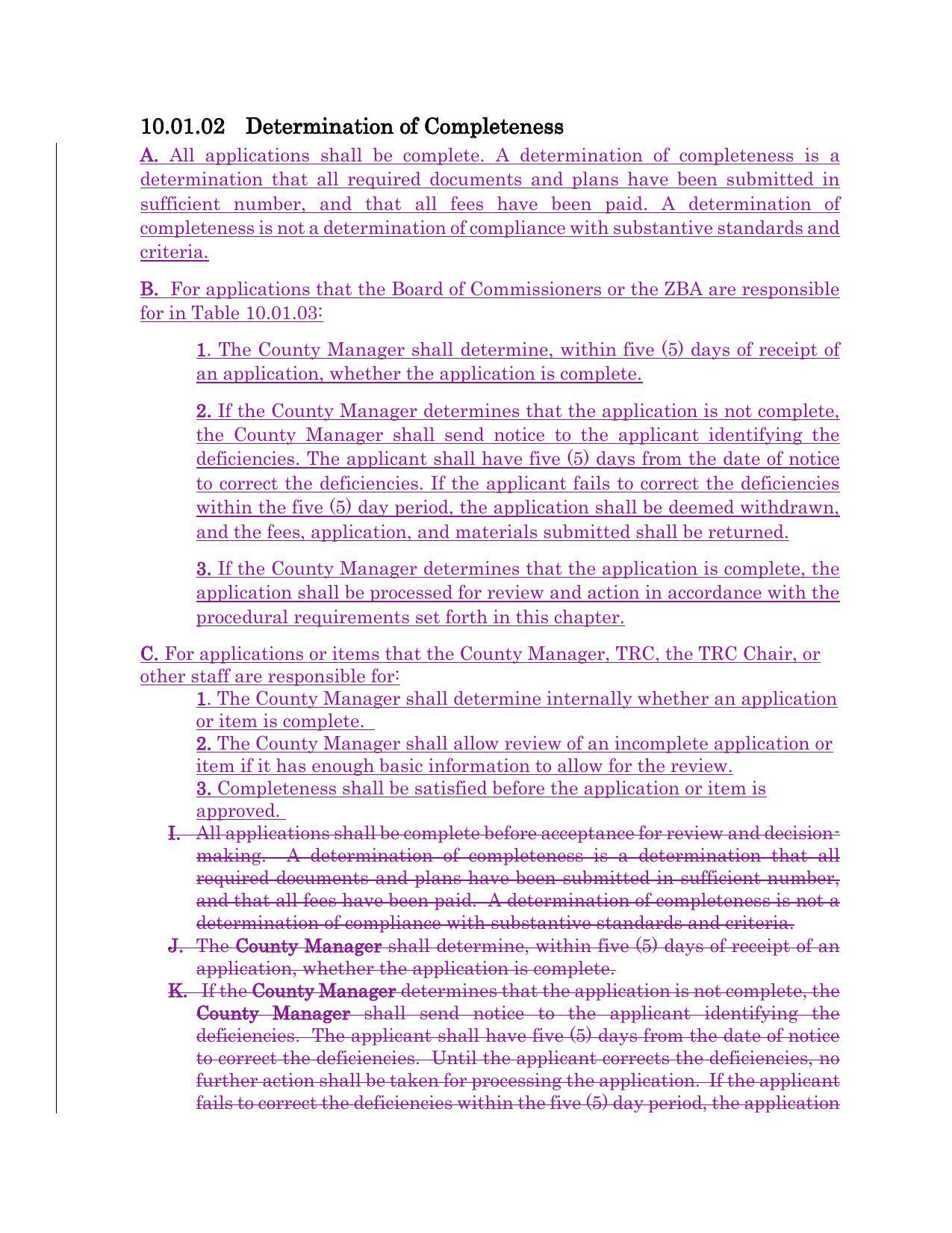 10.01.02 Determination of Completeness