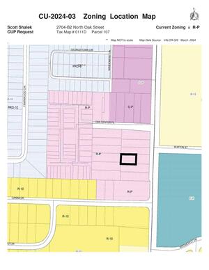 [Zoning Location Map]