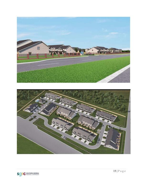 Another street view and Rendering of an aerial view