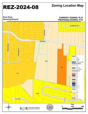 [Zoning Location Map]