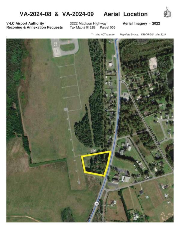VA-2024-08 & VA-2024-09 Aerial Location
