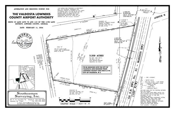 Annexation and Rezoning SURVEY for VLCAA