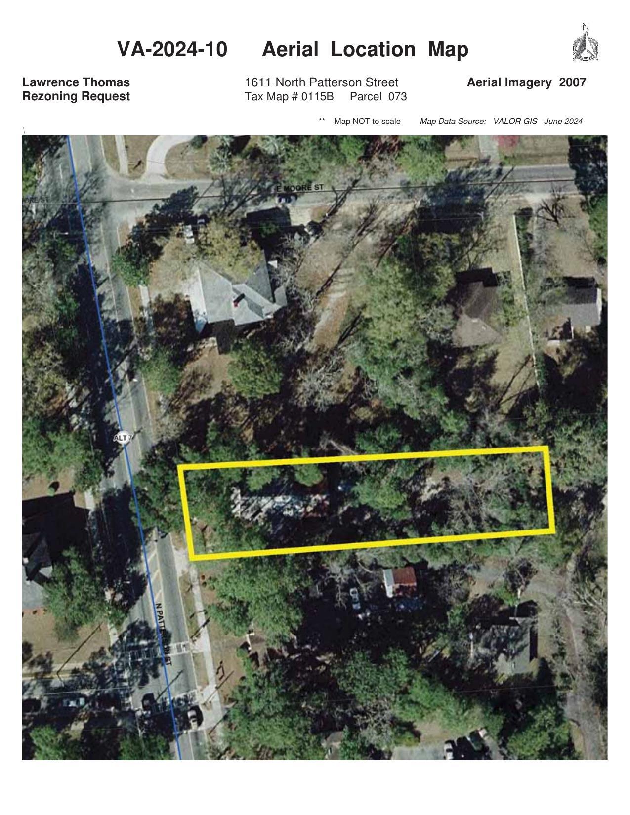 Aerial Location Map