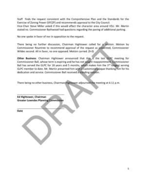 [Other Business: last GLPC meeting for Commissioner Ball]