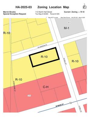 [Zoning Location Map]