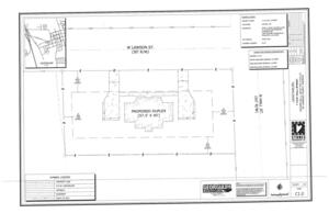 [Layout Plan for 113 N. Hall Street]