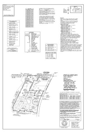 [Composite Plat of Boundary Surveys by Stan Folsom ... for John Bailey]