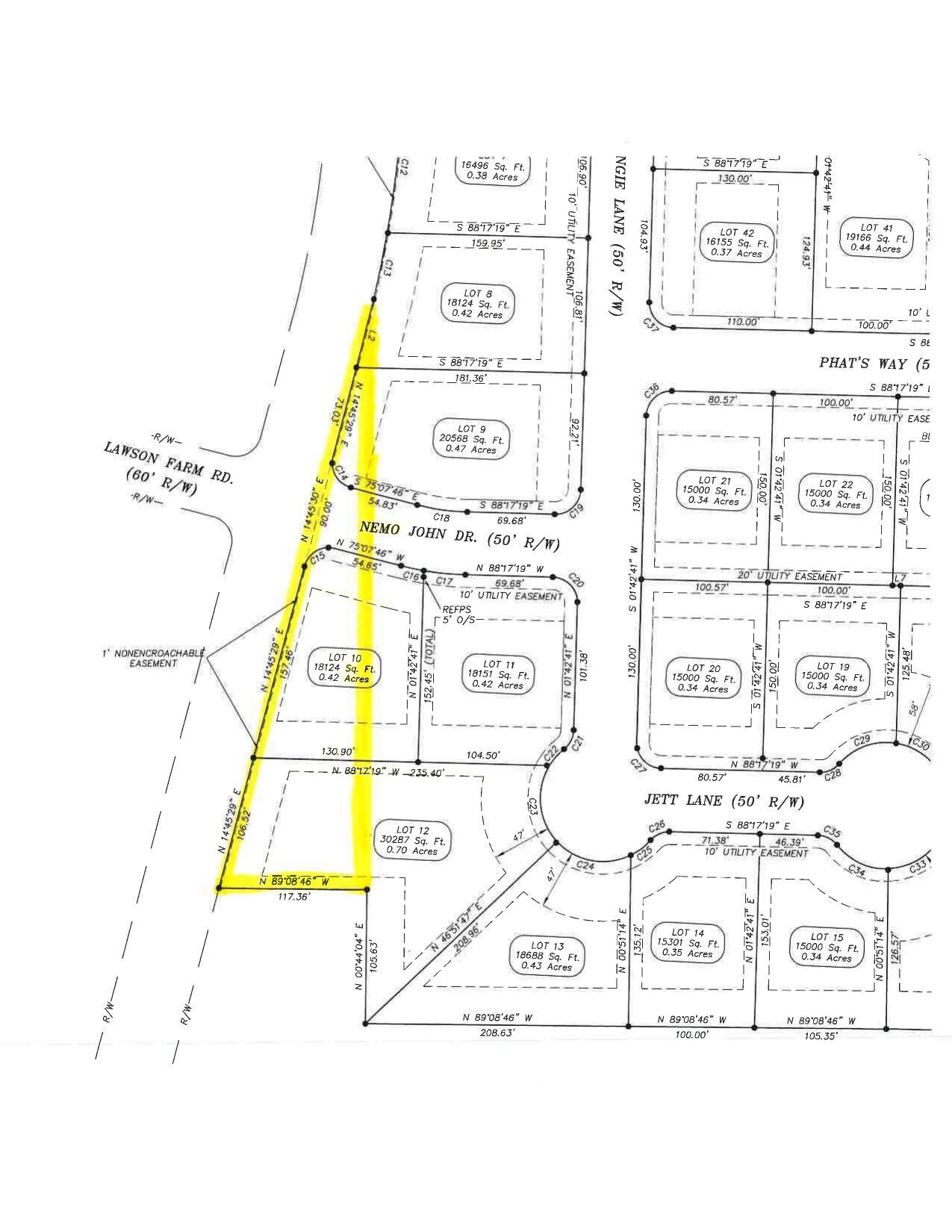 EASEMENT Map