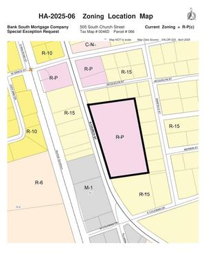 [Zoning Location Map]
