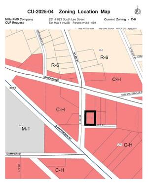 [Zoning Location Map]