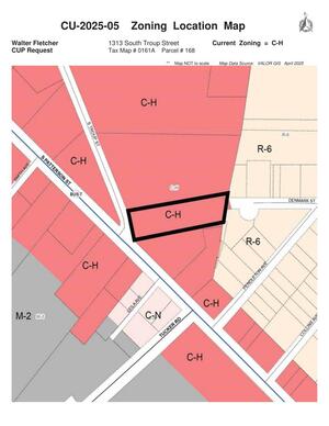 [Zoning Location Map]
