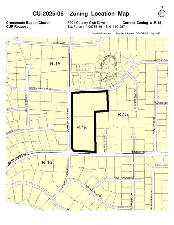 Zoning Location Map