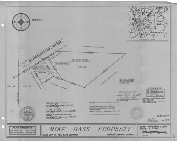 Survey: Mike Bass Property
