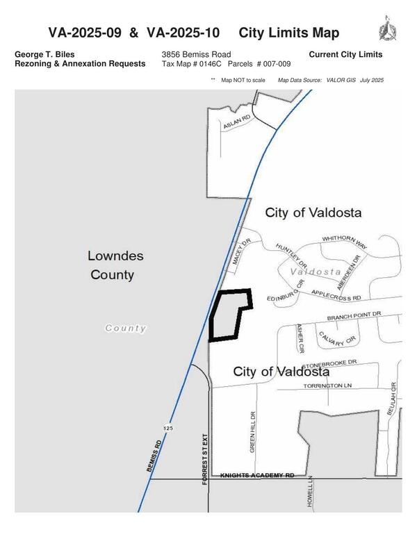 City Limits Map