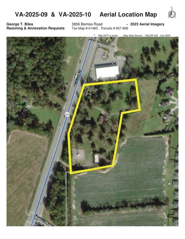 Aerial Location Map