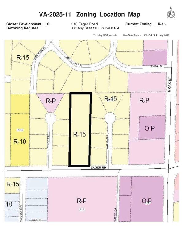Zoning Location Map