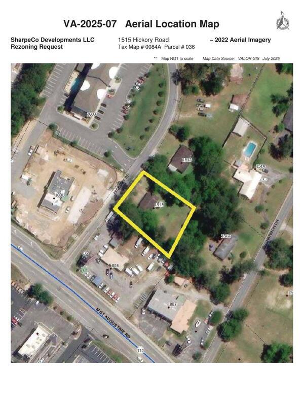 Aerial Location Map