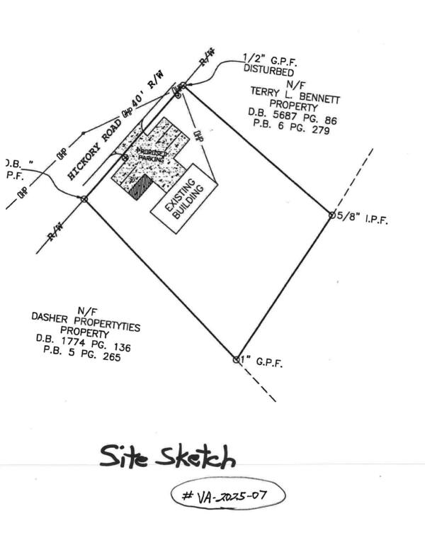 Site Sketch #VA-2025-07