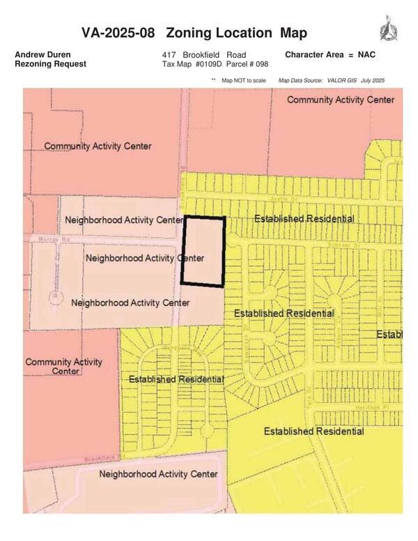 Context Zoning Location Map