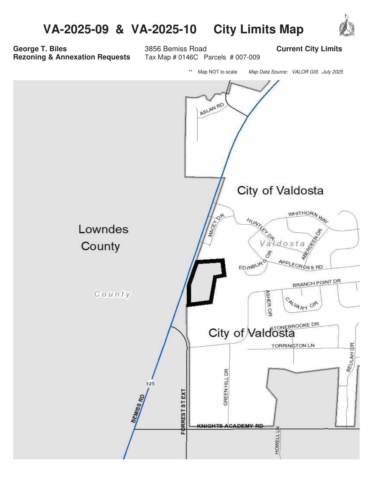 City Limits Map
