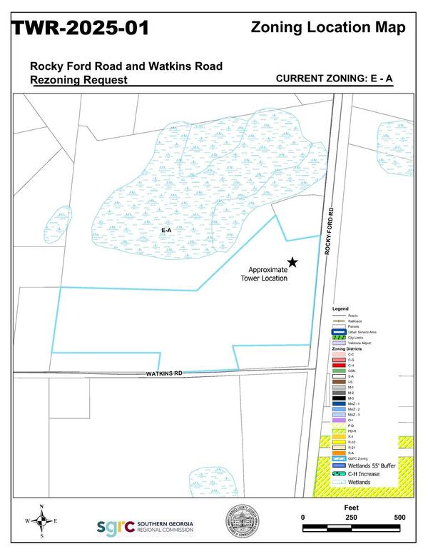 Zoning Location Map