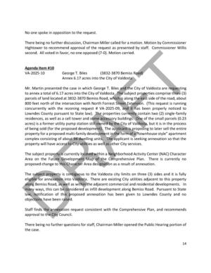 [10. VA-2025-10, George T. Biles, annex 6.17 acres into the City of Valdosta]