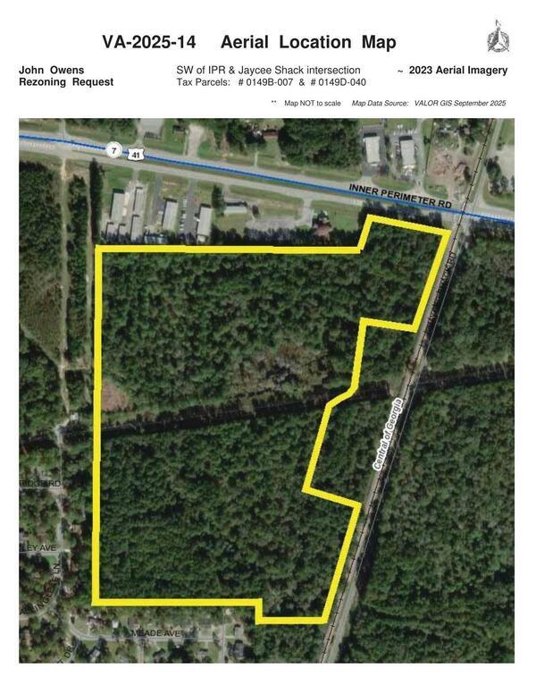 Aerial Location Map
