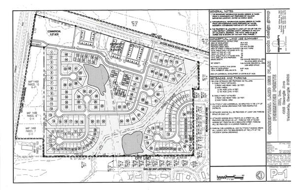 Map: Conceptual Land Use Plan, Permeter Pointe