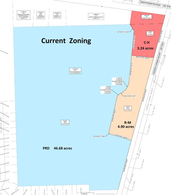 Map: Current Zoning