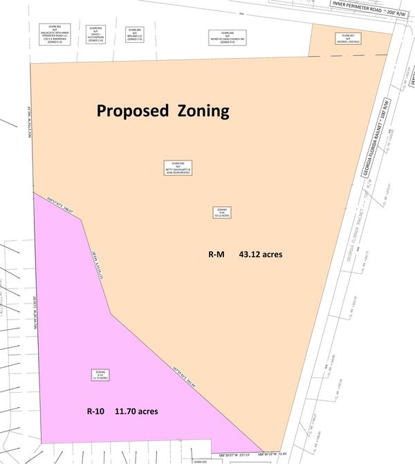 Map: Proposed Zoning
