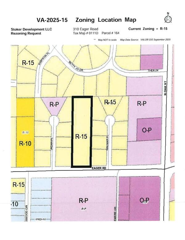 Zoning Location Map