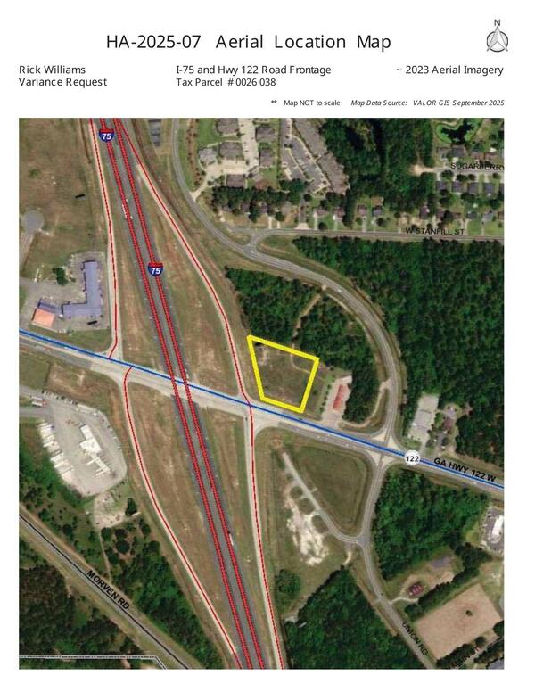 Aerial Location Map