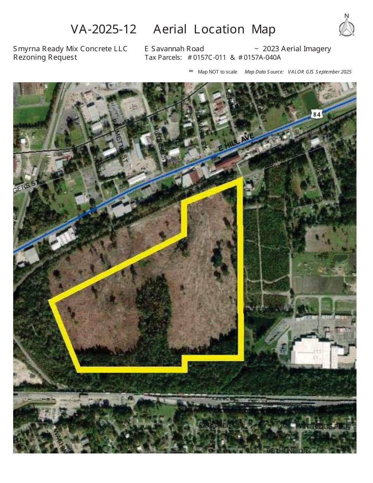 Aerial Location Map