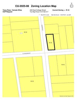 [Zoning Location Map]