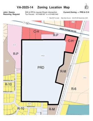 [Zoning Location Map]