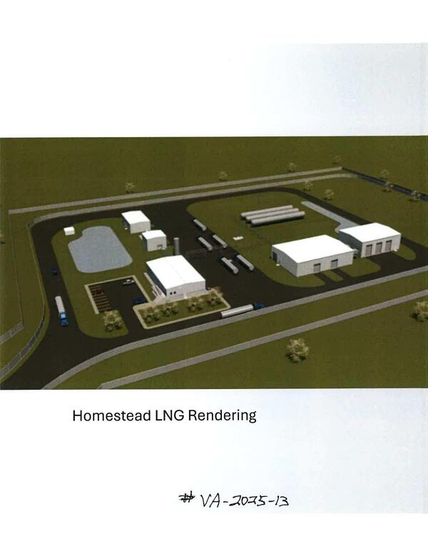 Homestead LNG Rendering