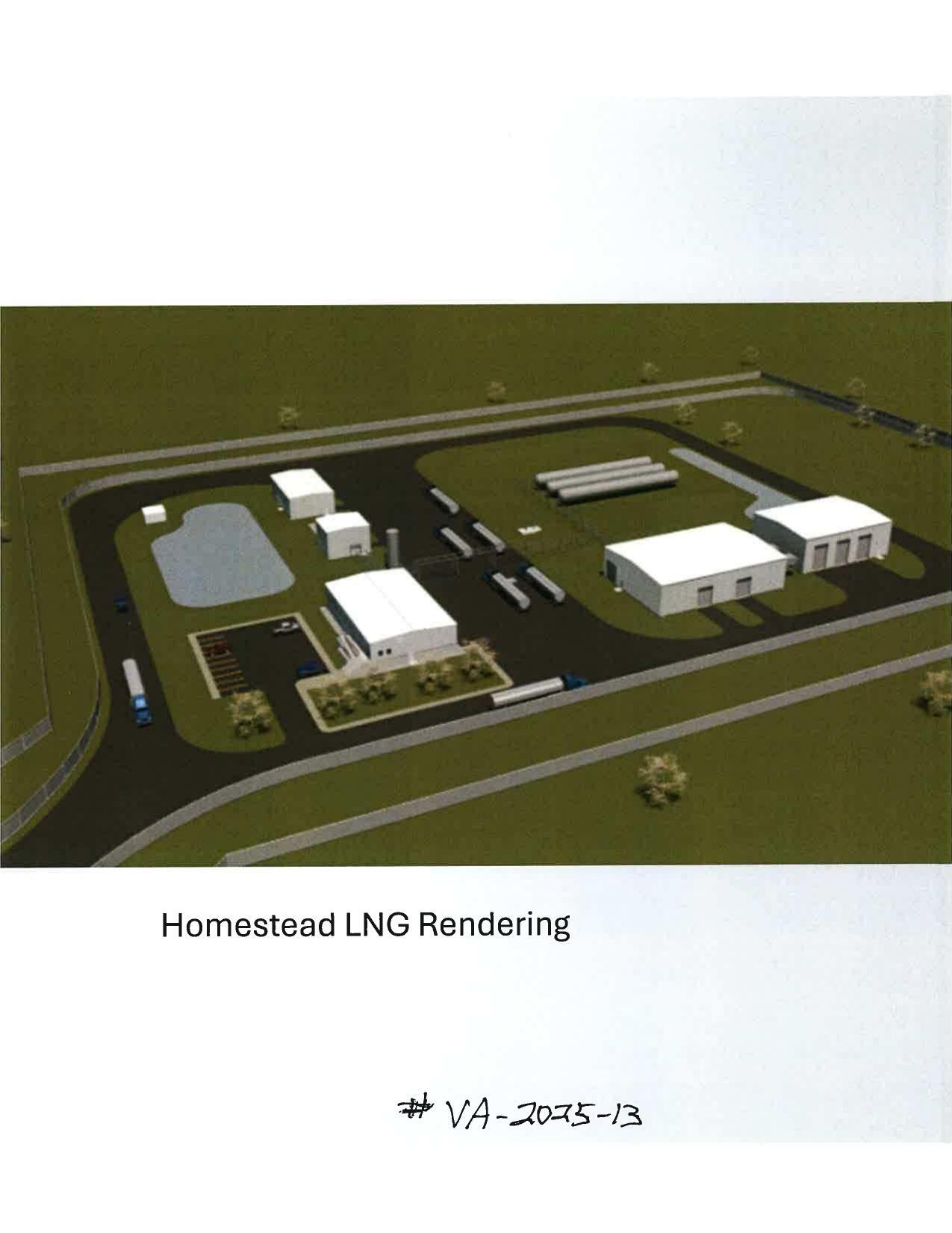 Homestead LNG Rendering