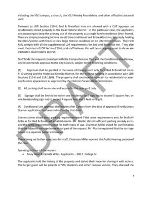 [including the VSU campus, a church, the VSU Wesley Foundation, and other office/institutional]